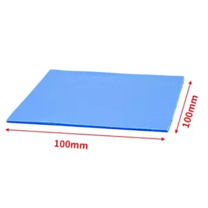 100X100MM - HEAT SINK THERMAL PAD 100X100MM 0.5MM THICK 6.0W/MK CONDUCTIVE