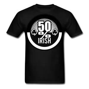 50% Irish Men's T-Shirt