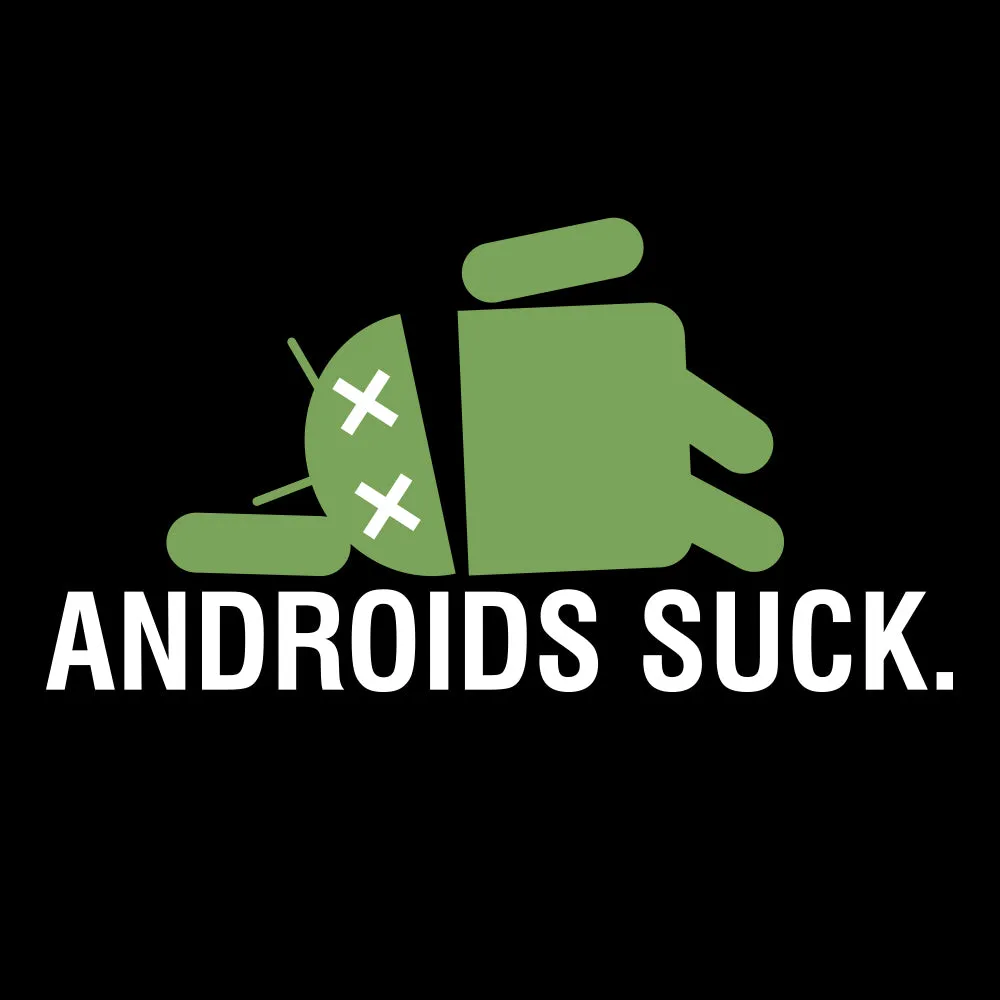 Androids Suck Knit Beanie