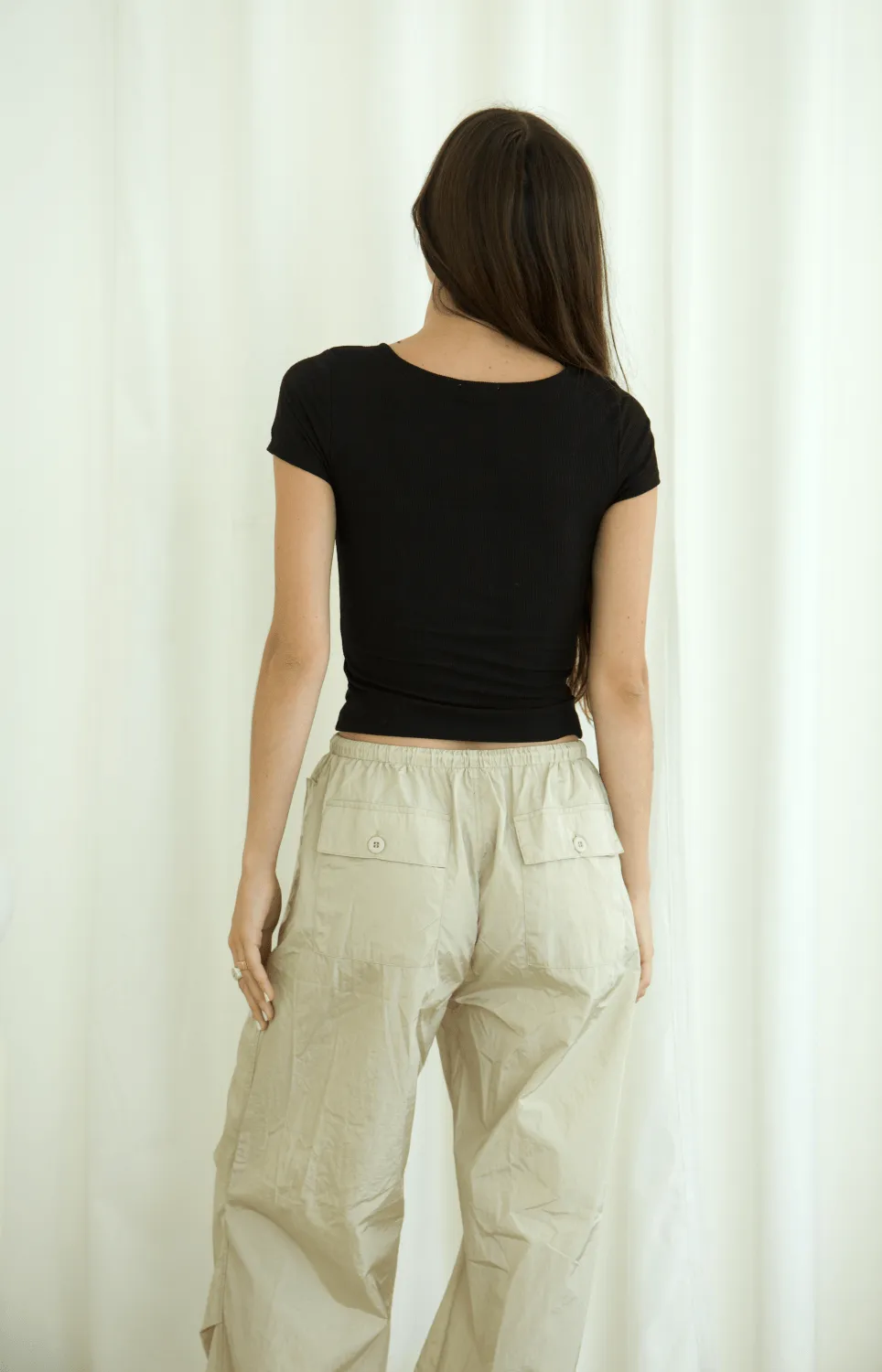 Angelica Cargo Parachute Pant