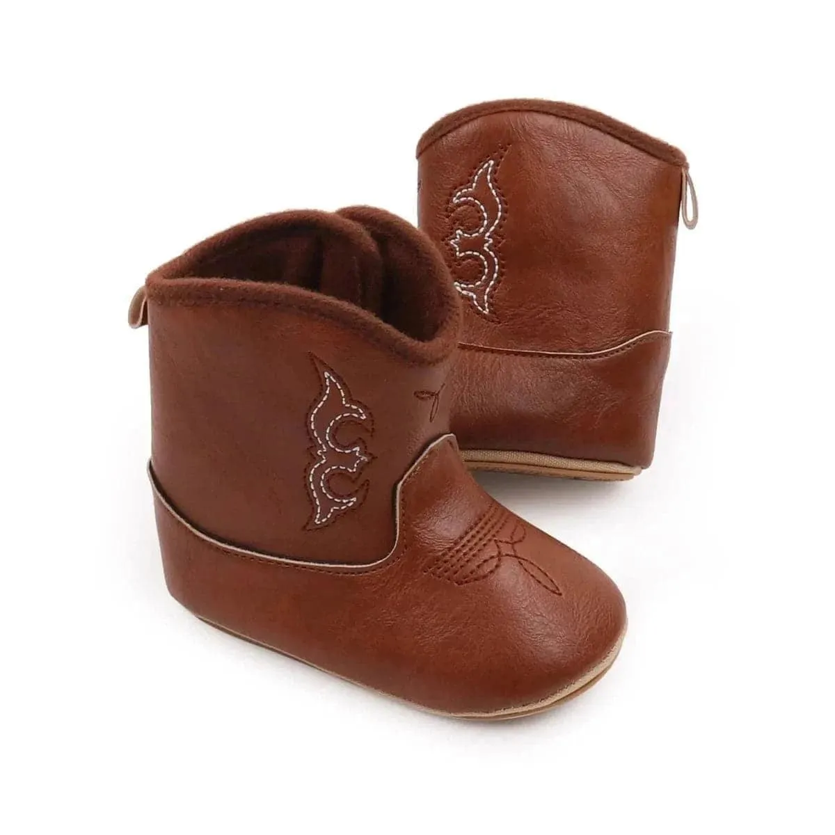 Angelodini™ Cow boy Soft Bottom Non-slip Leather Baby Boots