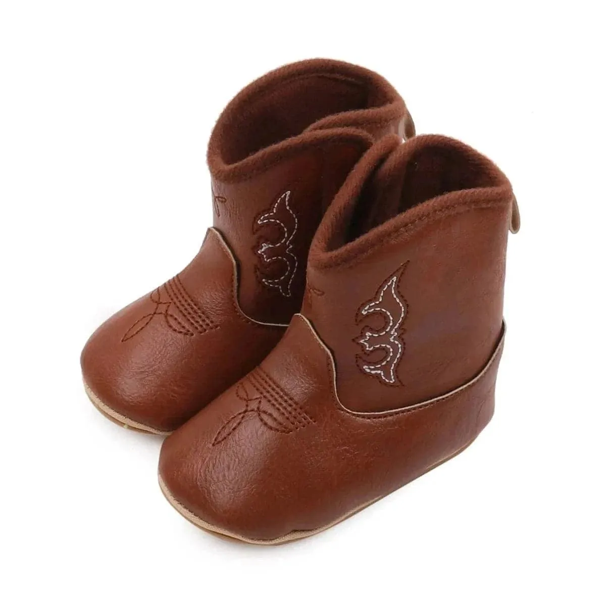 Angelodini™ Cow boy Soft Bottom Non-slip Leather Baby Boots