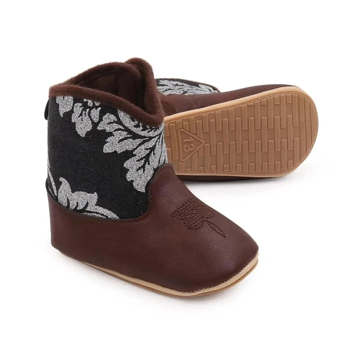 Angelodini™ Cow boy Soft Bottom Non-slip Leather Baby Boots