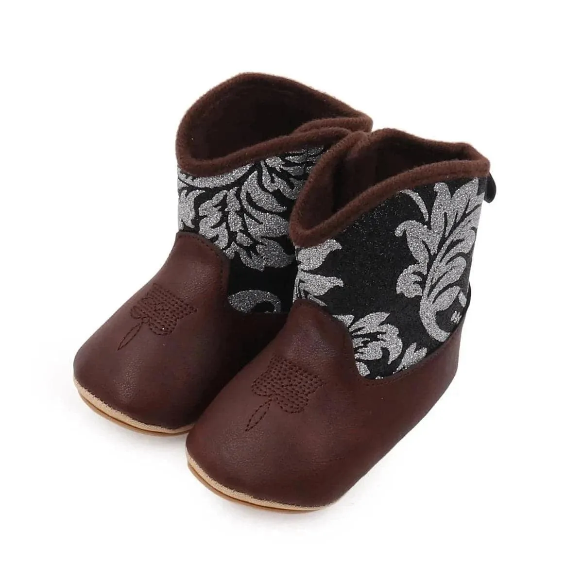 Angelodini™ Cow boy Soft Bottom Non-slip Leather Baby Boots
