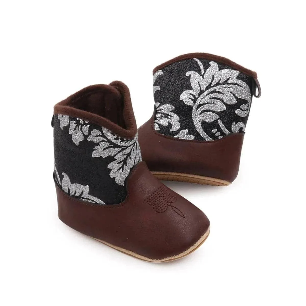 Angelodini™ Cow boy Soft Bottom Non-slip Leather Baby Boots