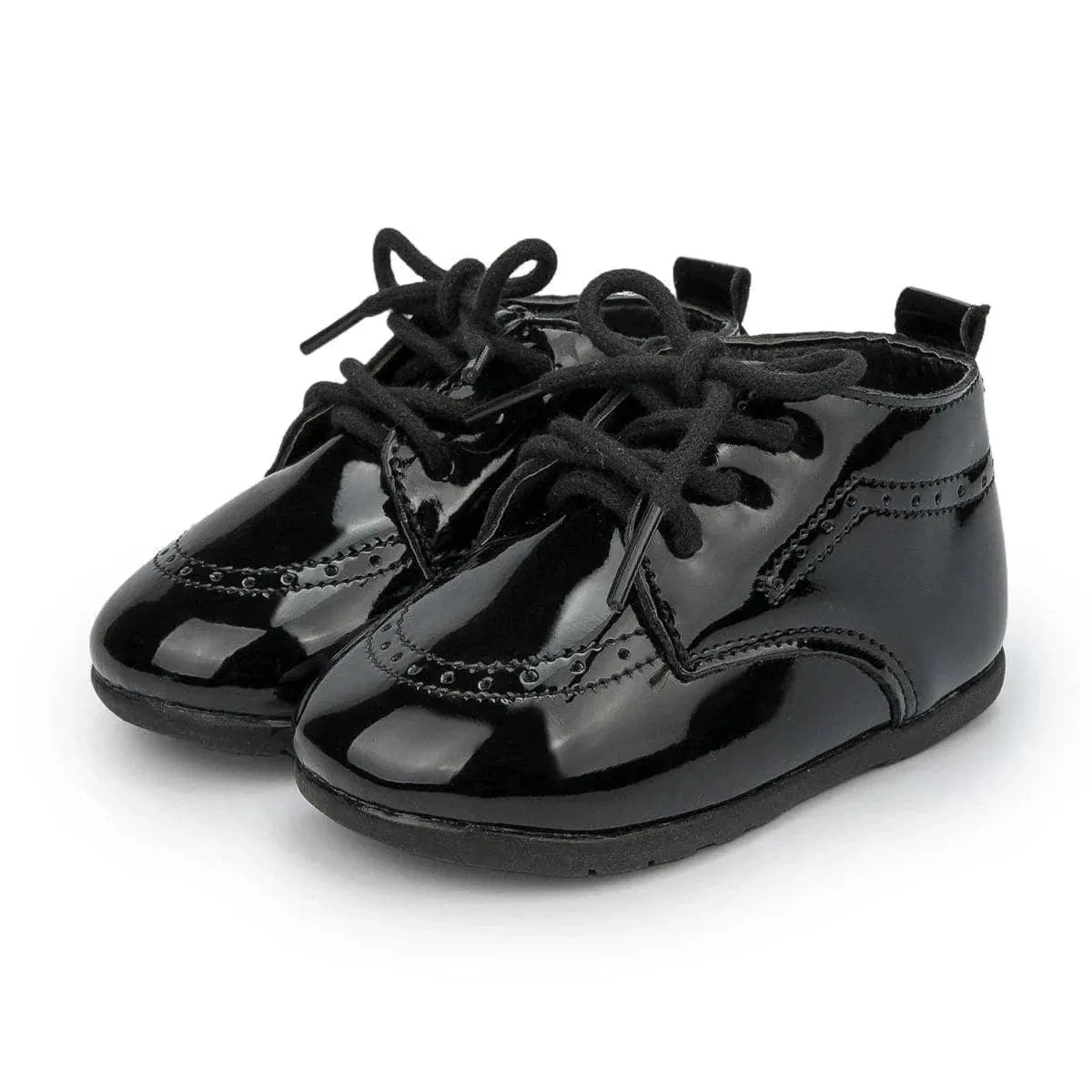 Angelodini™ Leather Baby Shoes Rubber Sole Anti-slip First Walkers
