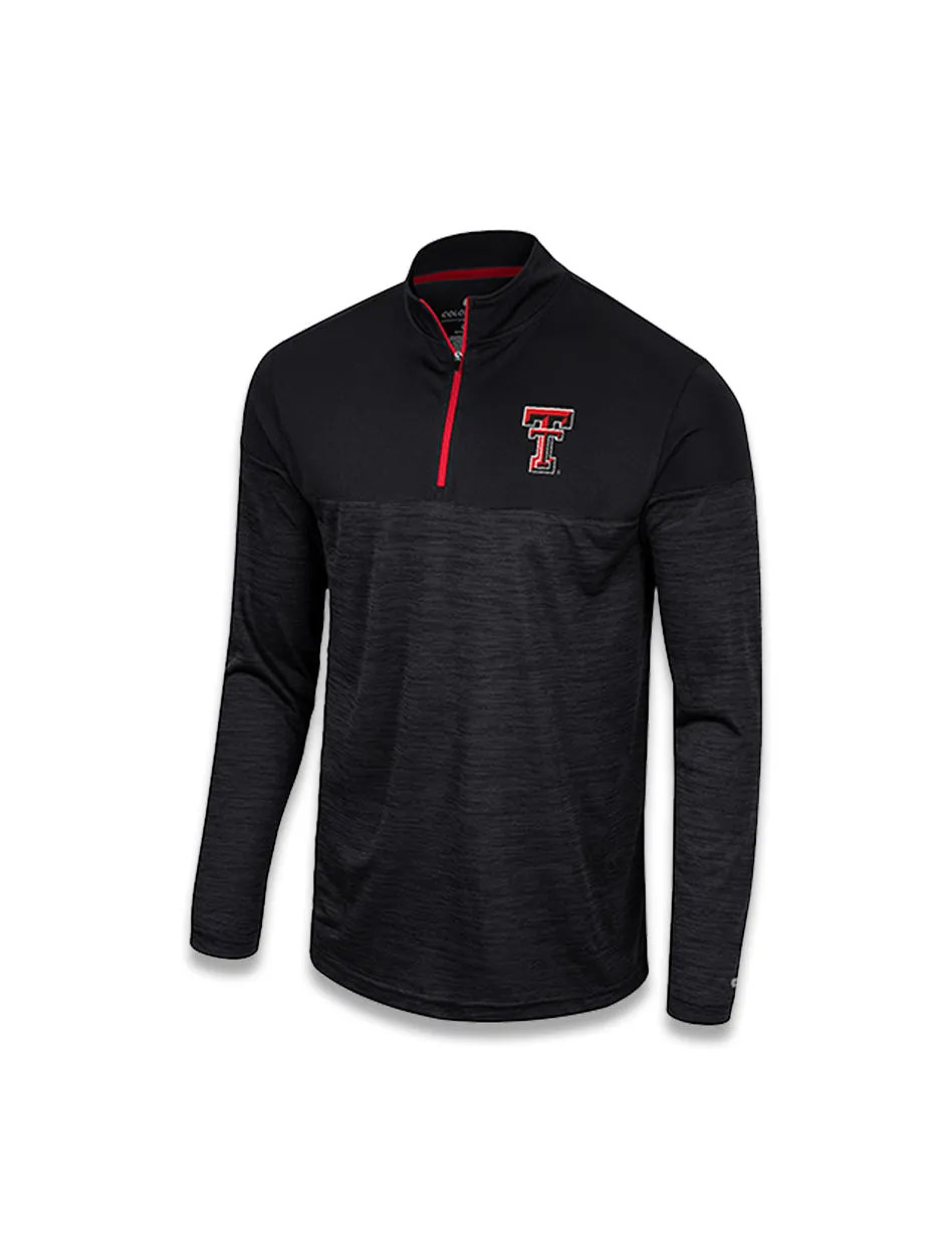 *Arena Texas Tech "Positraction" Men's 1/4 Zip Pullover