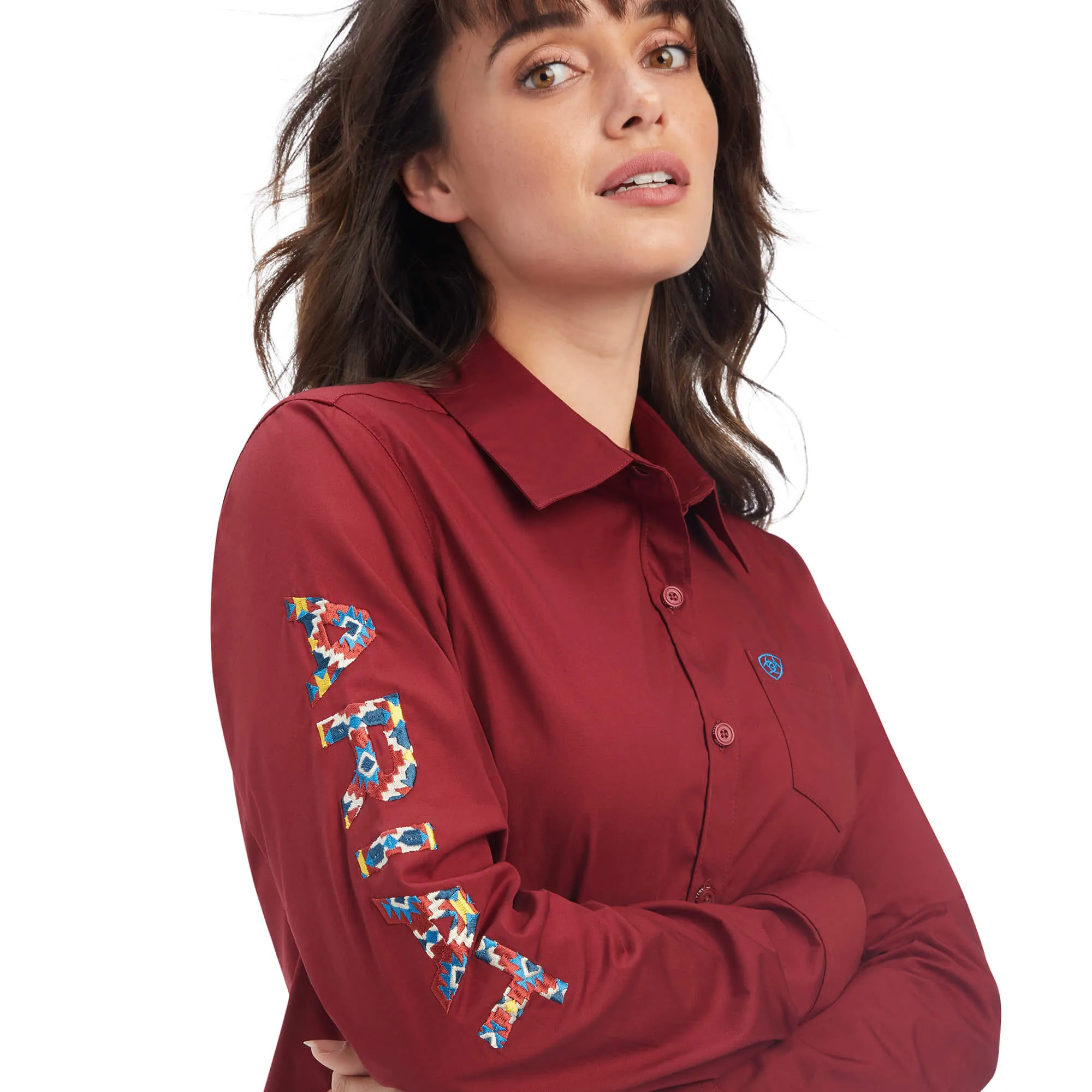 ARIAT Women's Team Kirby Stretch Shirt 10041434