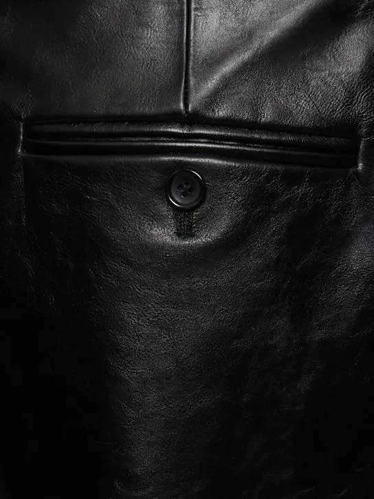 Bally   Leather pants 