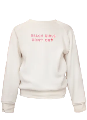 Beach Girls Don't Cry Kids' Classic Crew Pullover