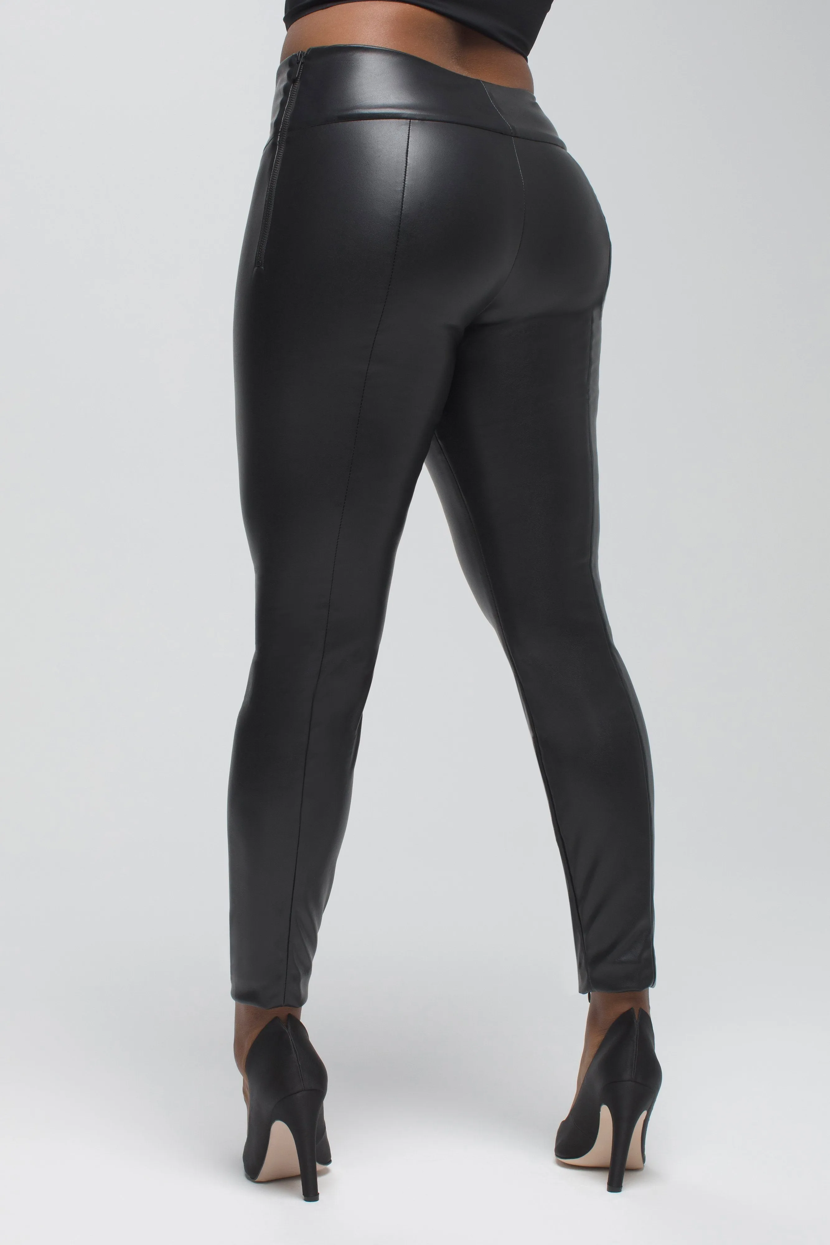 BETTER THAN LEATHER BOSS PANT SKINNY | BLACK001