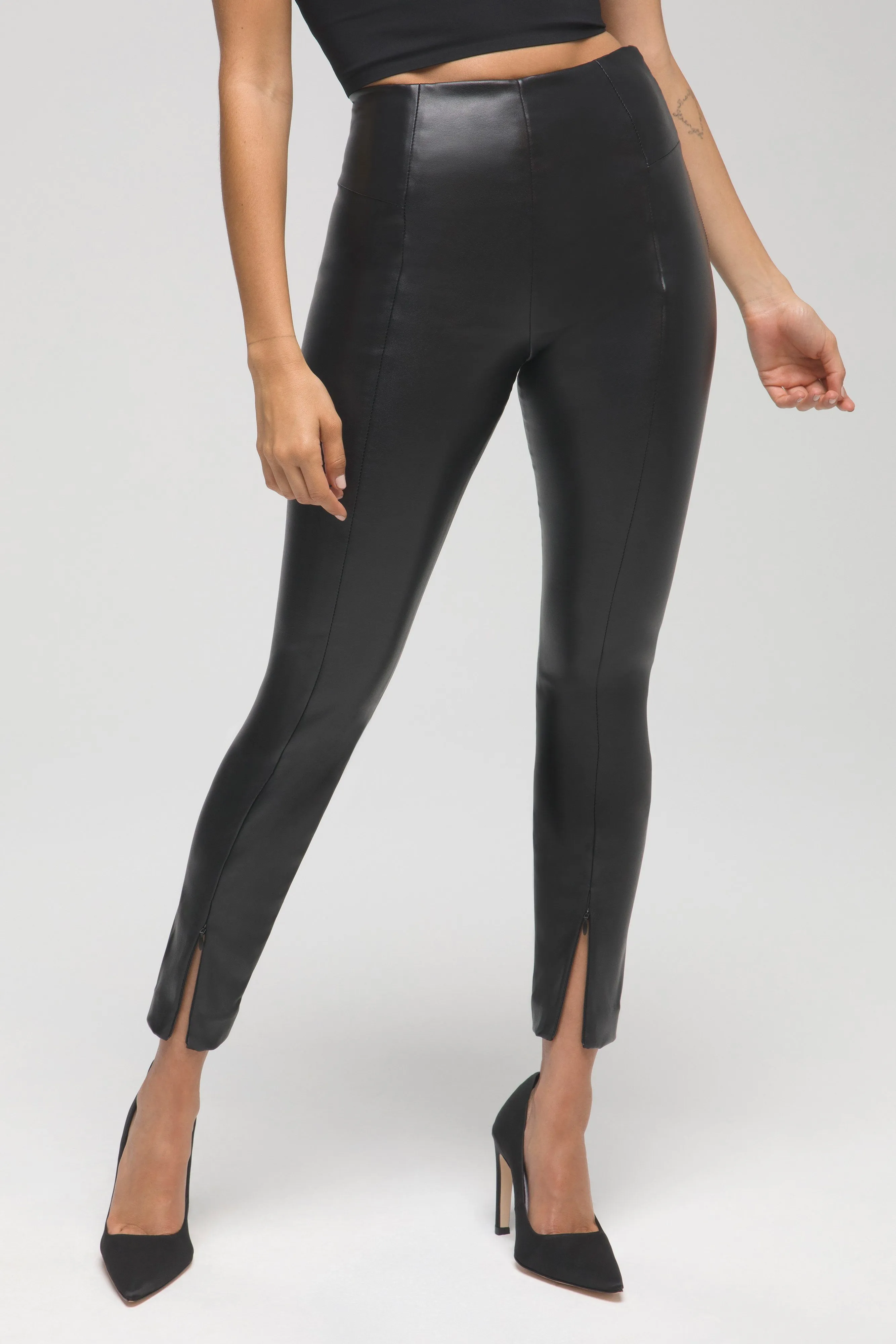 BETTER THAN LEATHER BOSS PANT SKINNY | BLACK001
