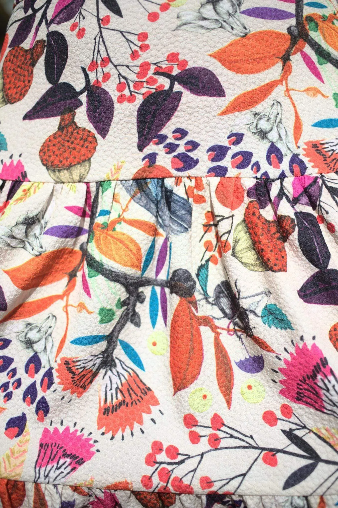 Bird Skirt Set