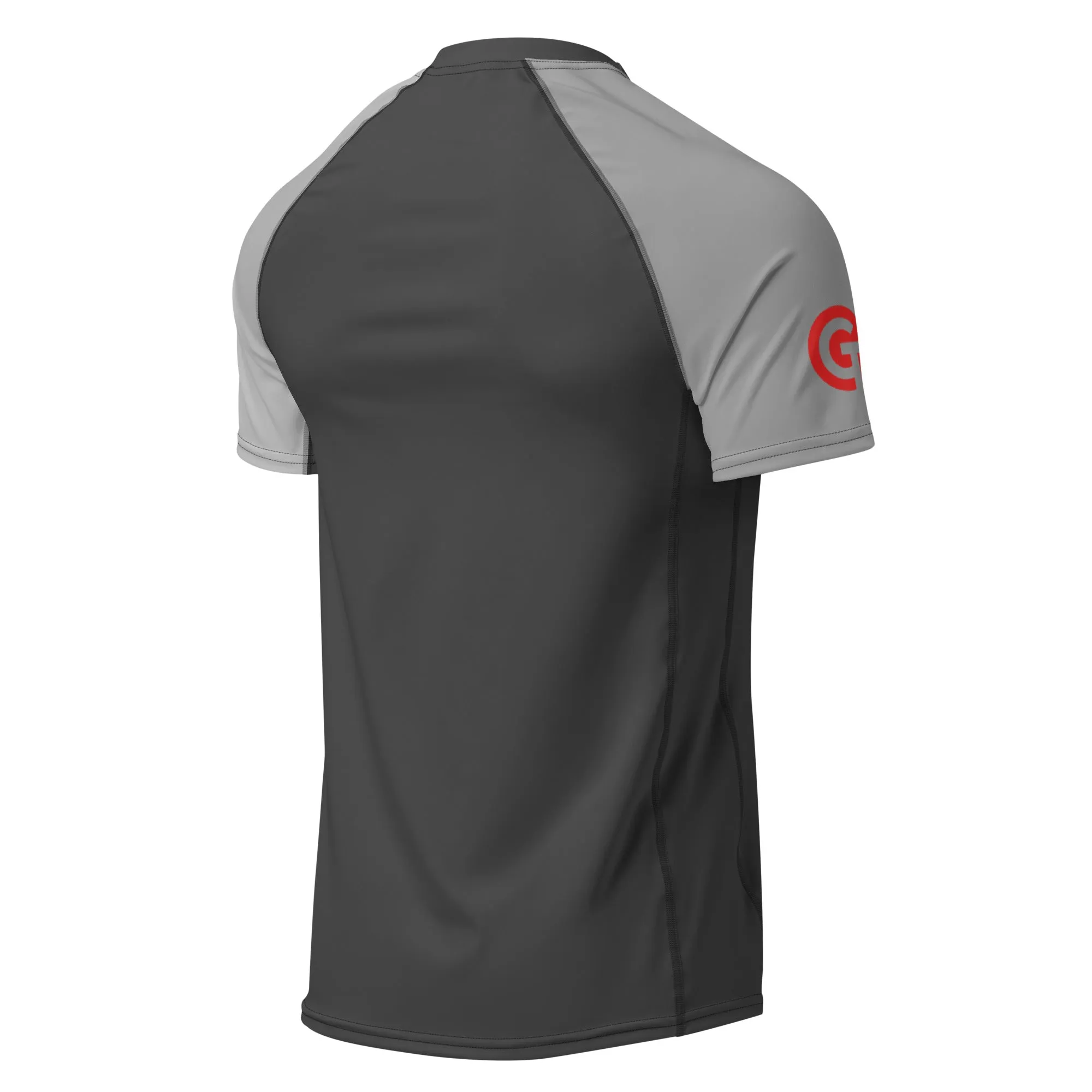 BJJ Therapy Men’s Rash Guard Gray