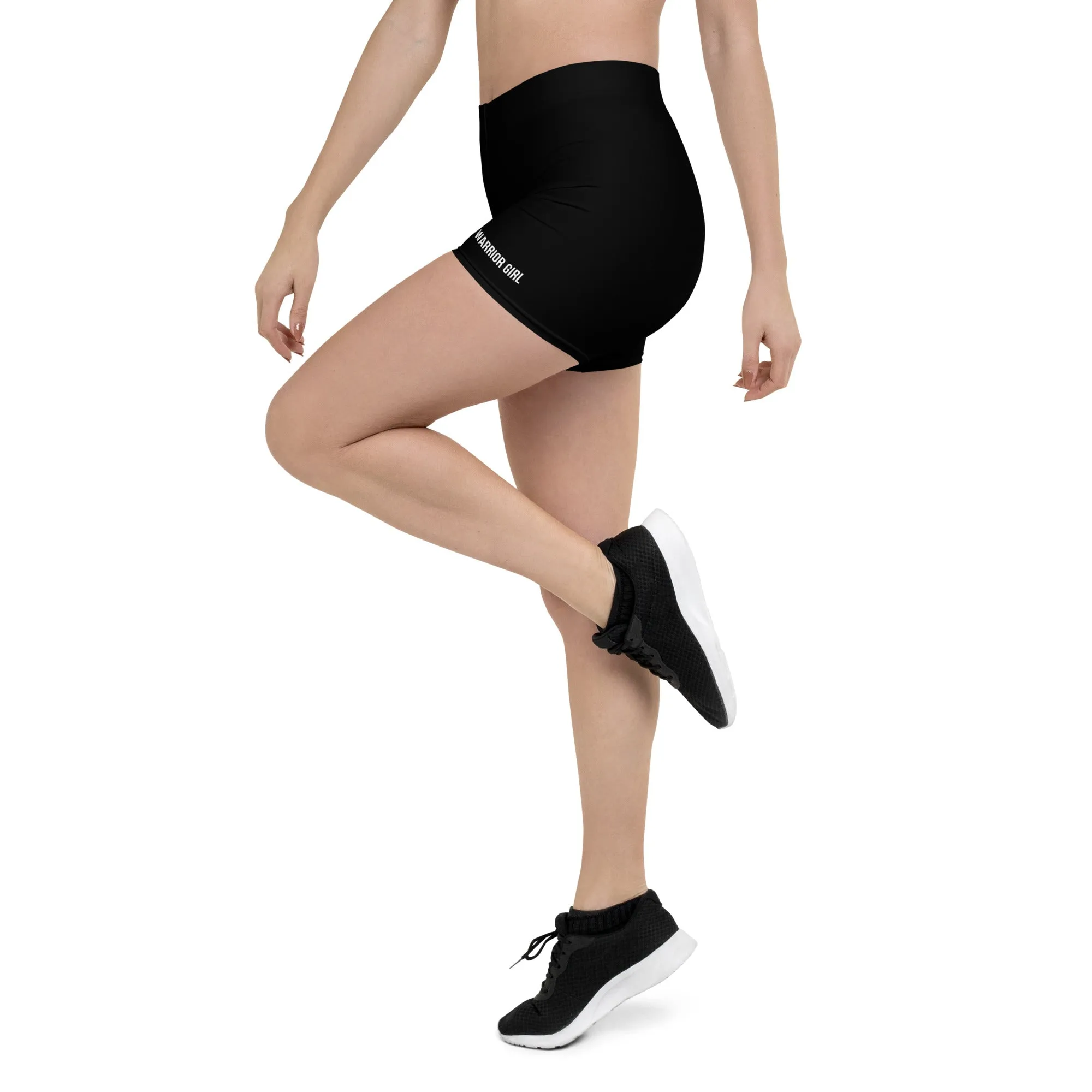 Black Warrior Low Waist Workout Shorts