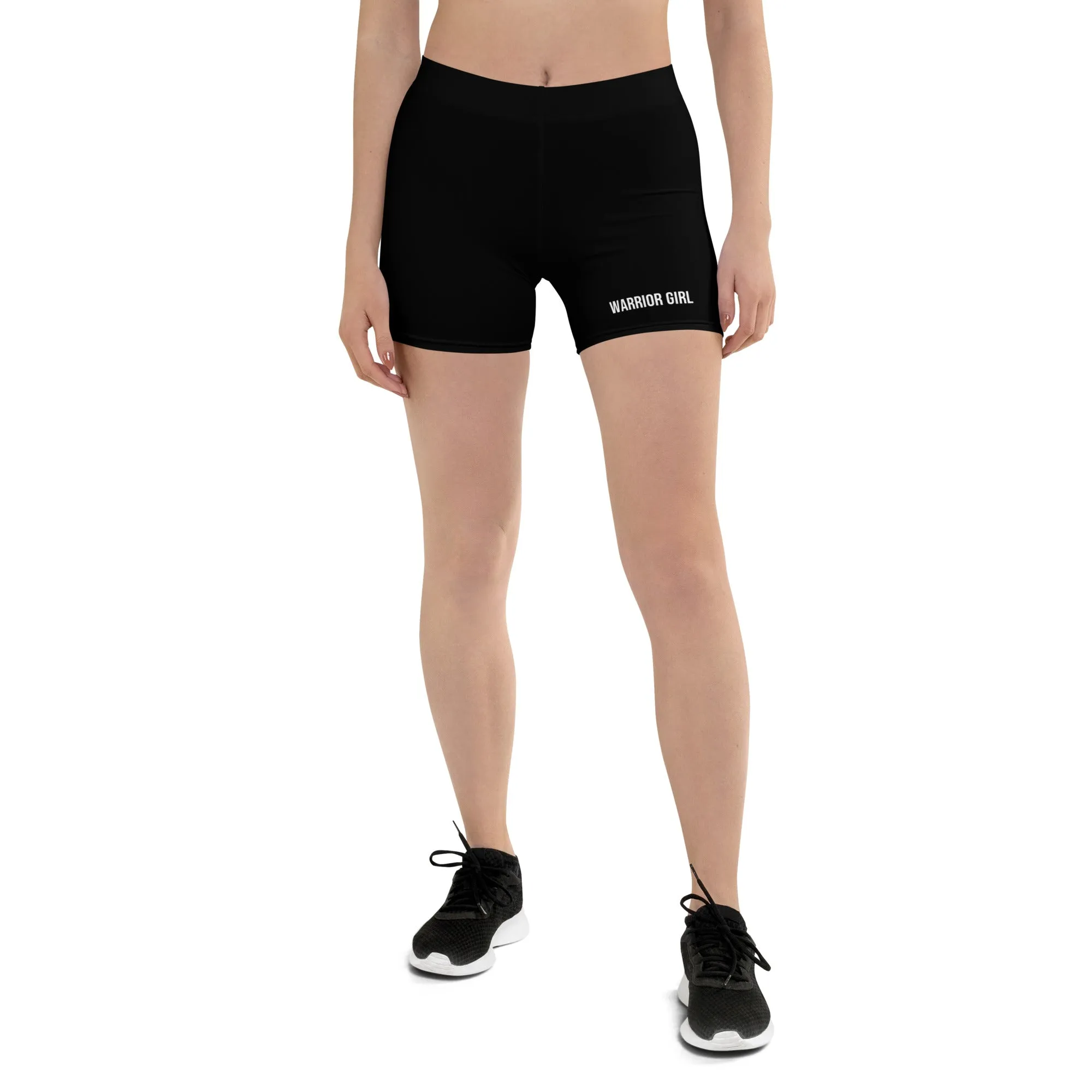 Black Warrior Low Waist Workout Shorts