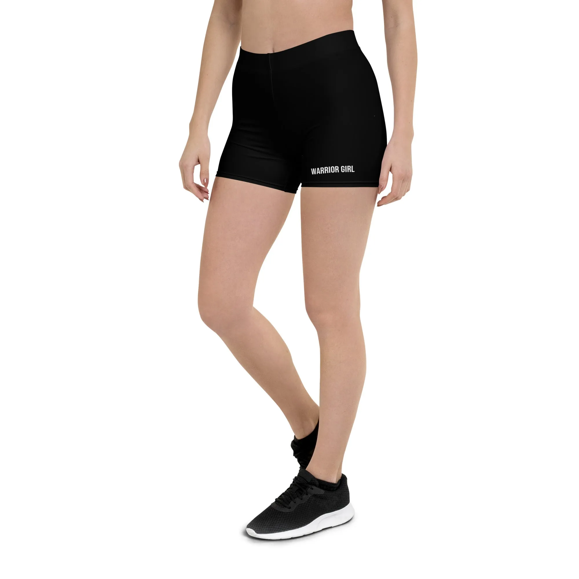 Black Warrior Low Waist Workout Shorts