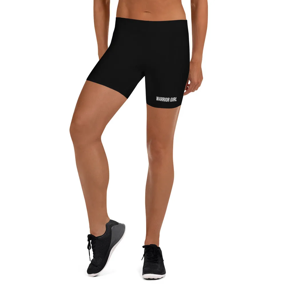 Black Warrior Low Waist Workout Shorts