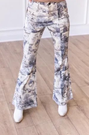 Bronco Belle Flare Leg Pants