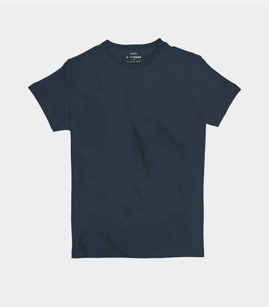 Burnt Navy Blue | Kid's Basic Cut T-shirt