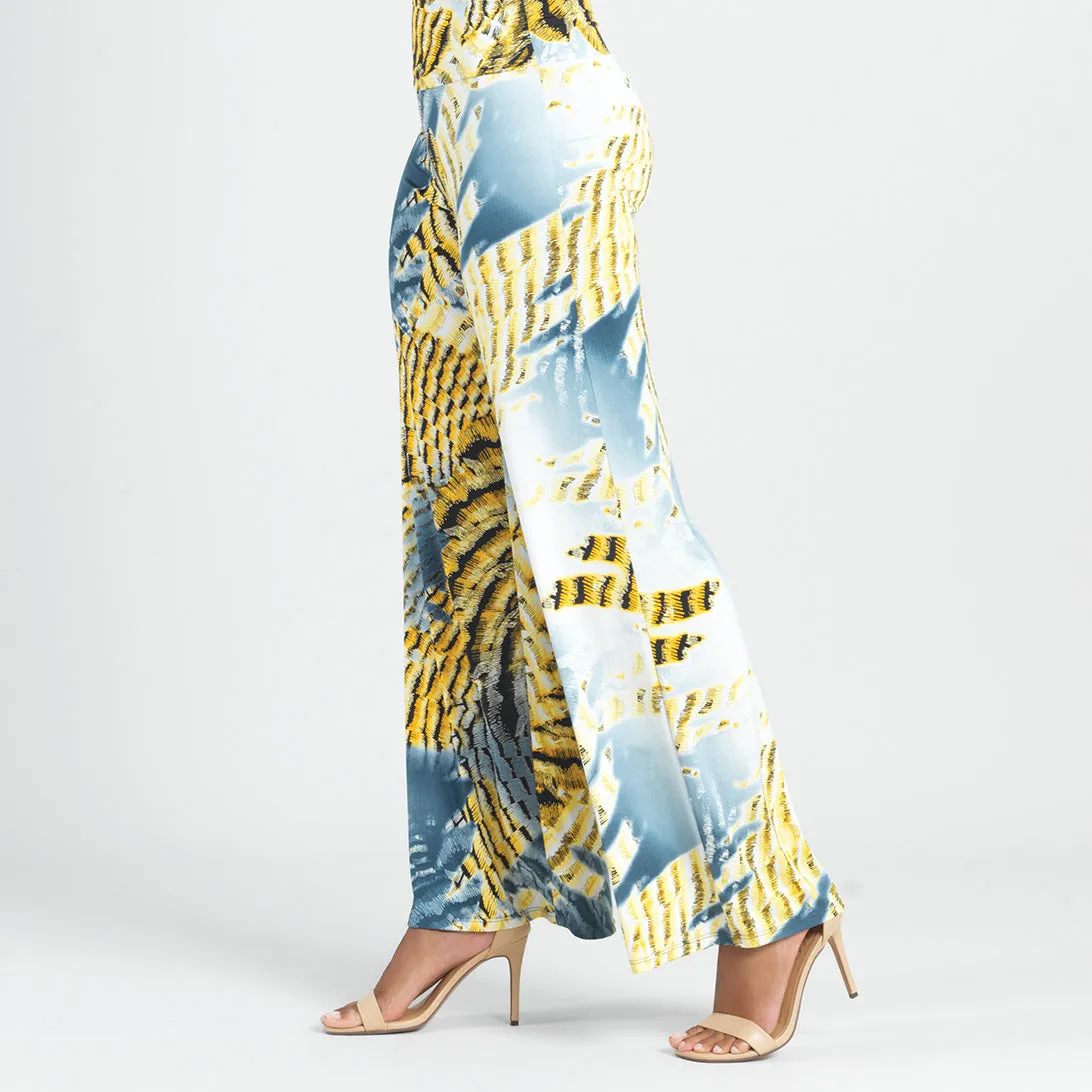 Butter Knit - Palazzo Pant - Palm Feather - Final Sale!