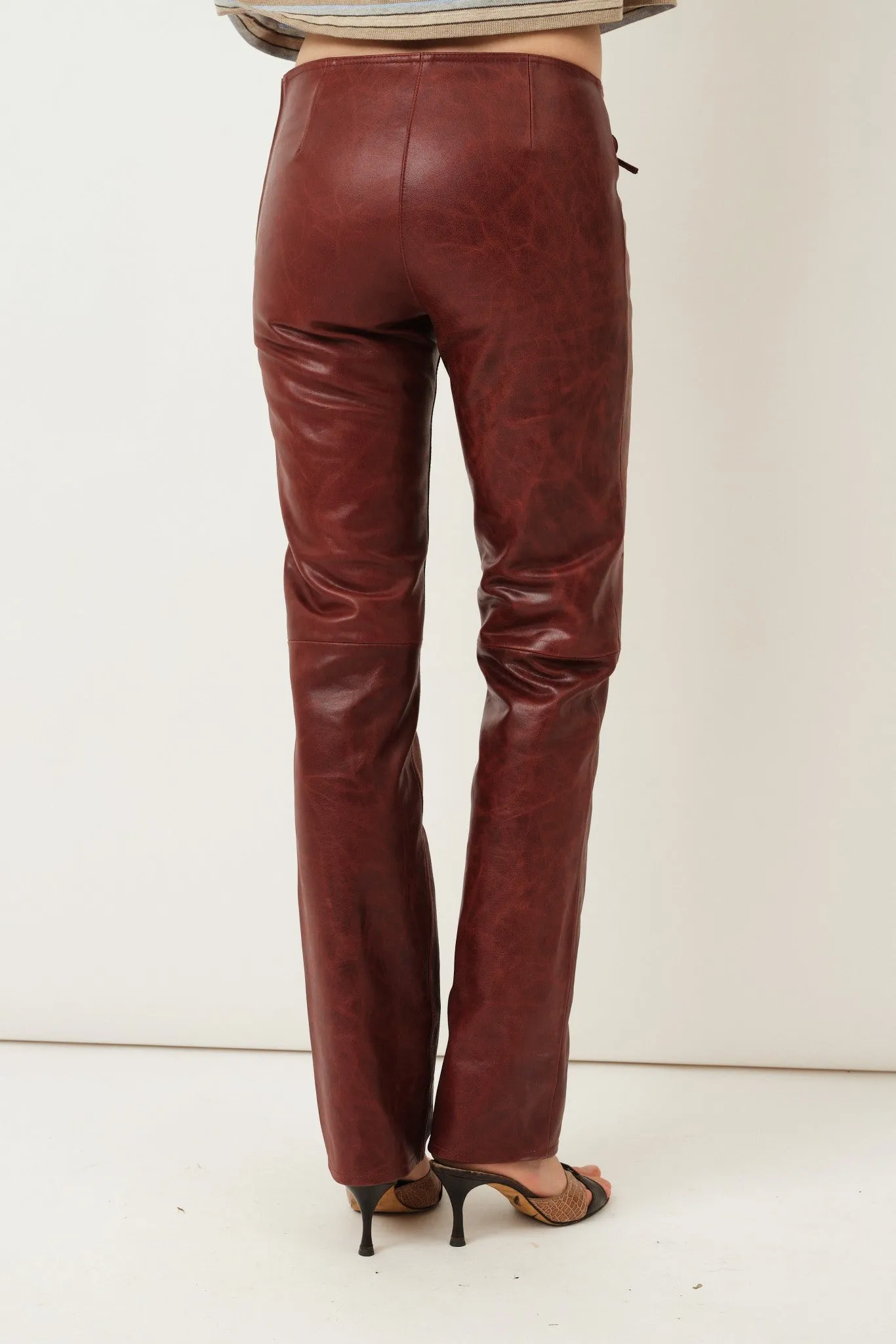Christina Pants — Burgundy