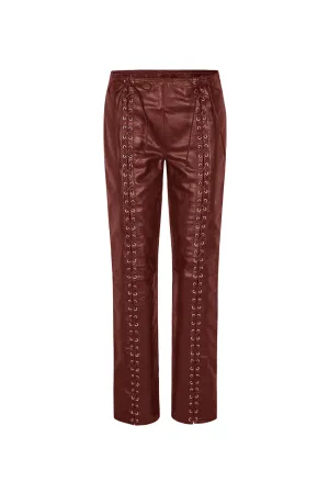 Christina Pants — Burgundy