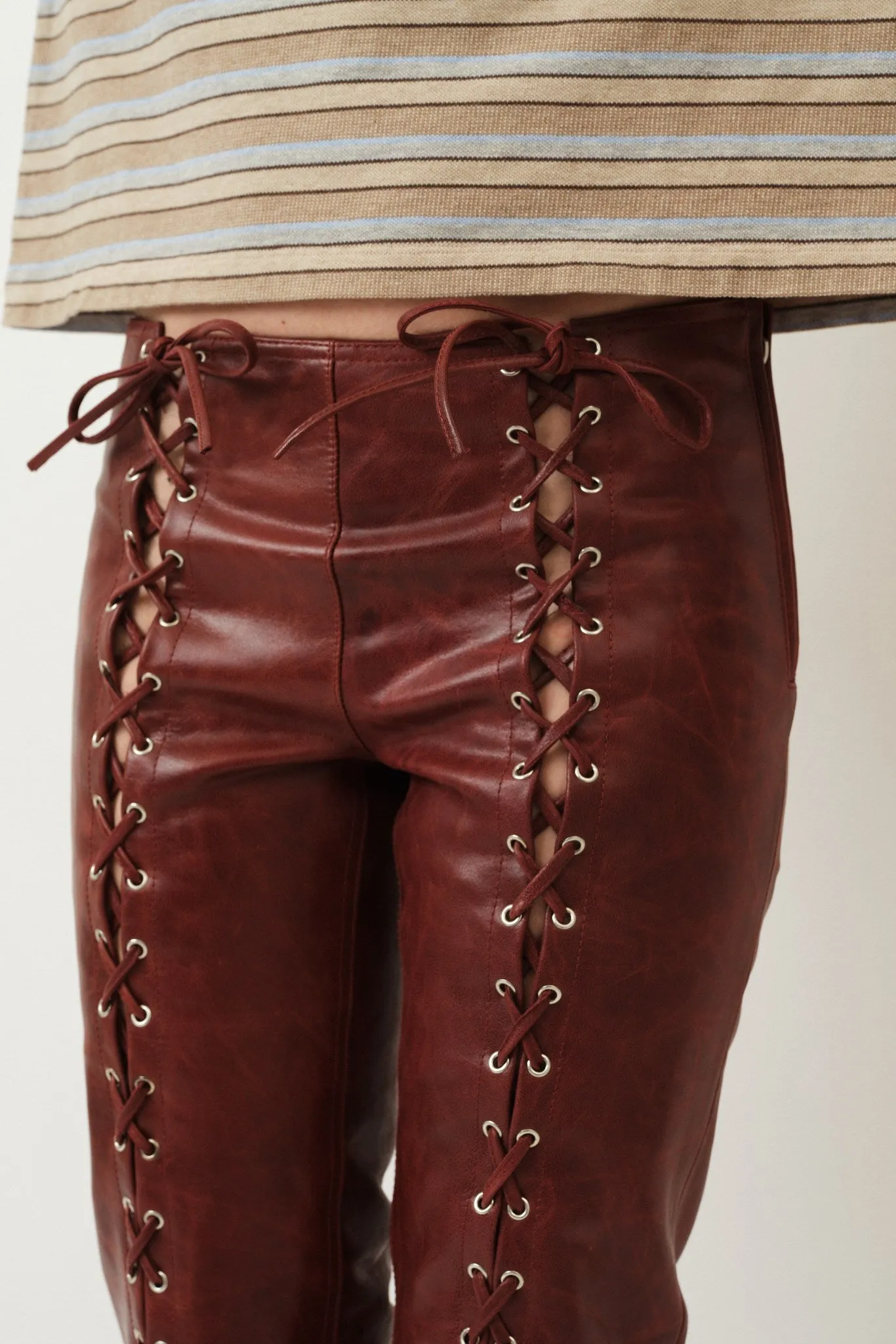Christina Pants — Burgundy