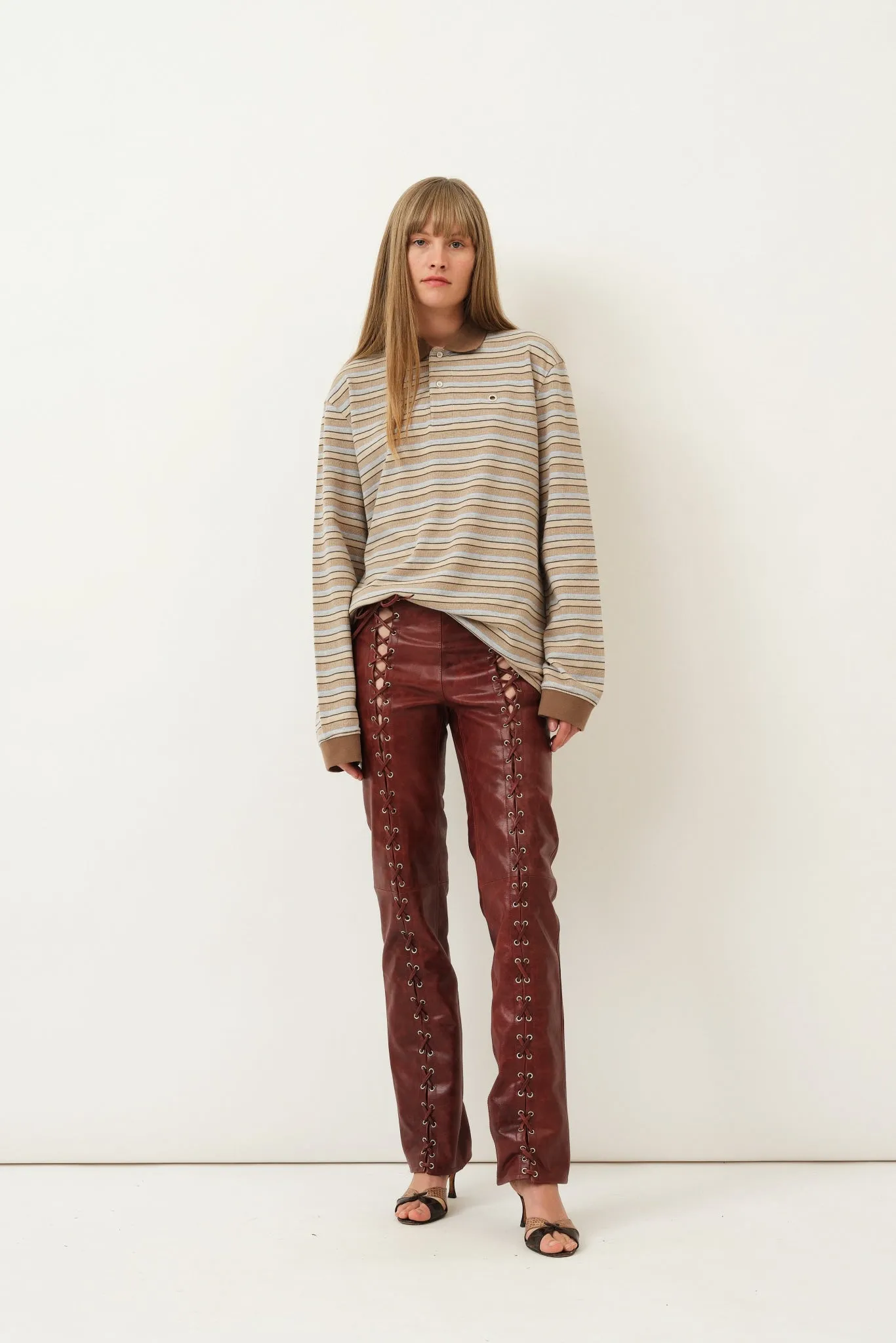 Christina Pants — Burgundy