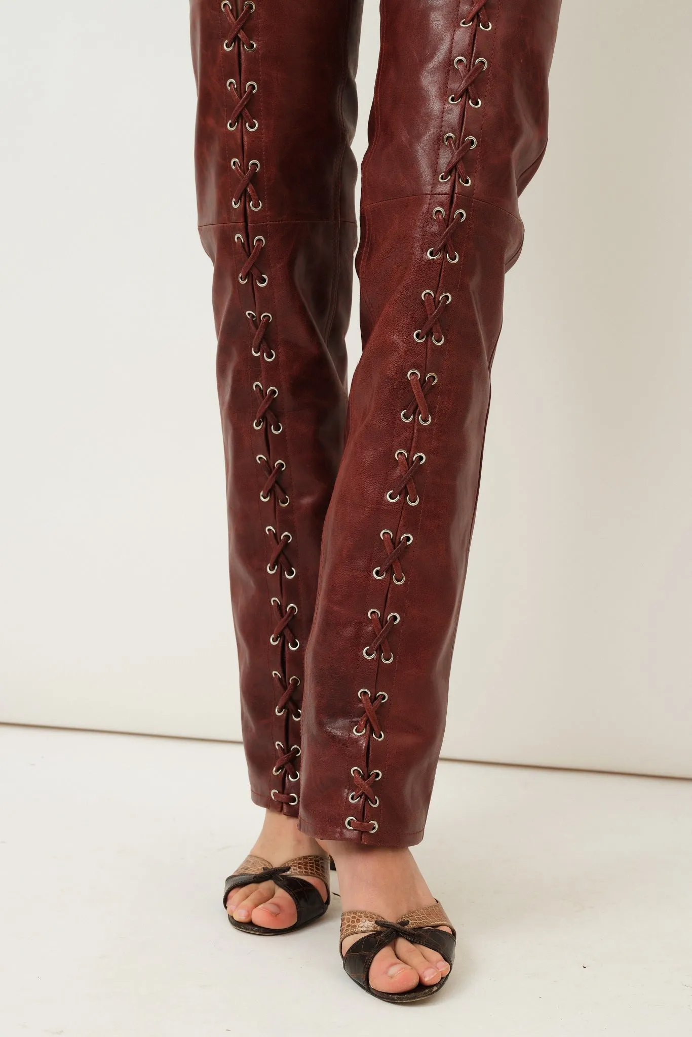 Christina Pants — Burgundy