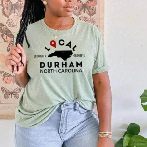 Custom City and State Short Sleeve Tee