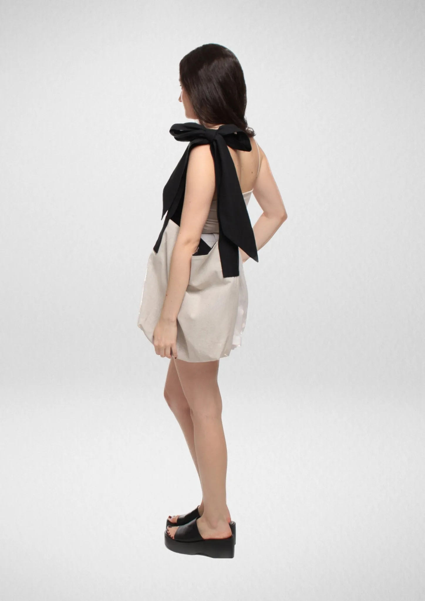 Cute Tote Bag with Bow Sewing Pattern [Camille]