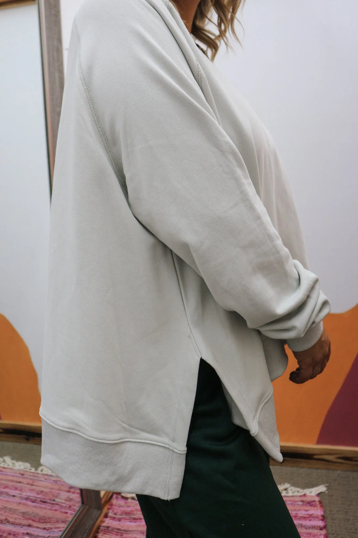 Distant Memory Ecru Beige Pullover