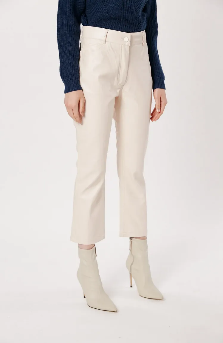 DÈLUC Harper Vegan Leather Pant