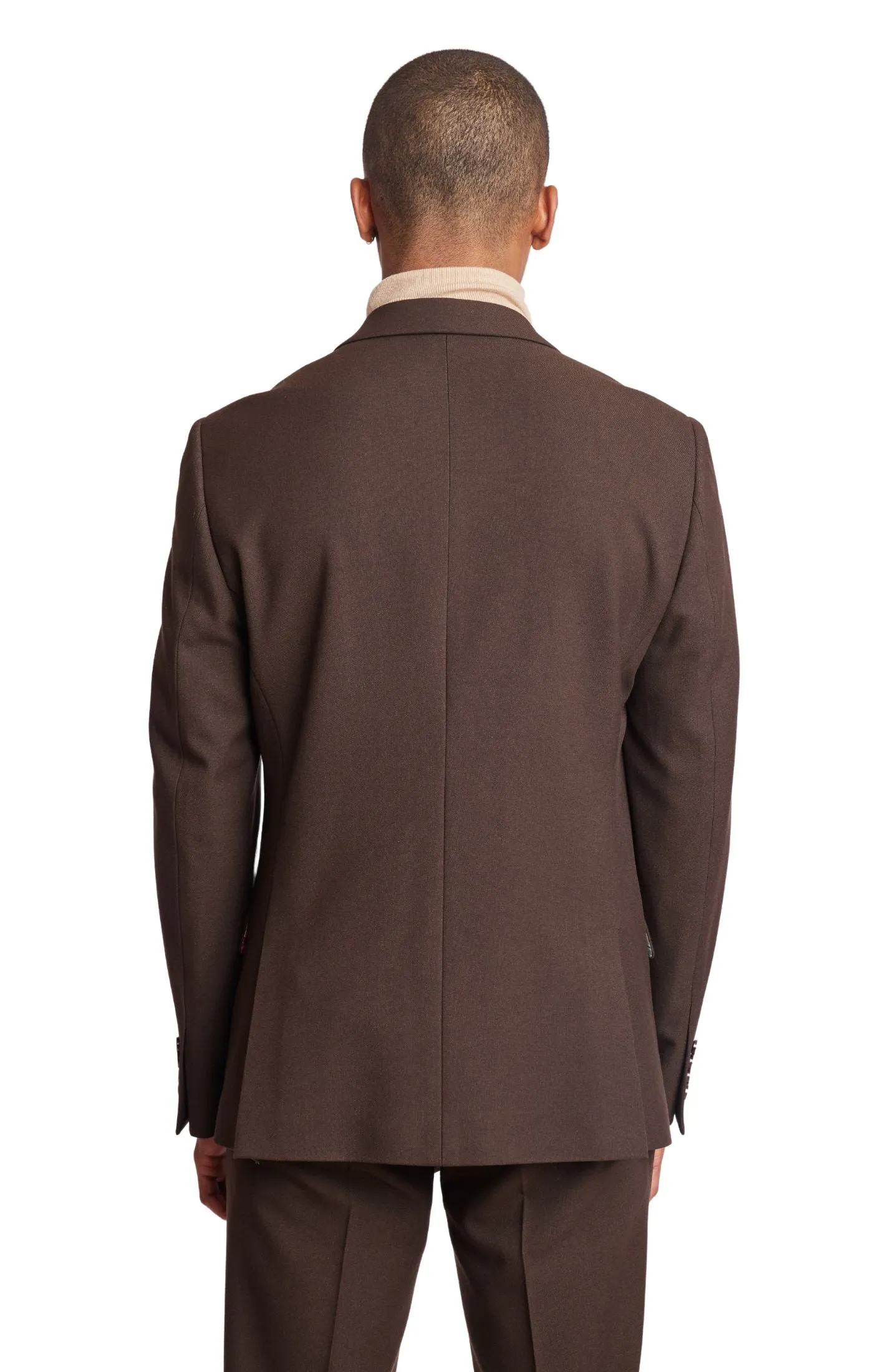 Dover Notch Jacket - slim - Chocolate Brown