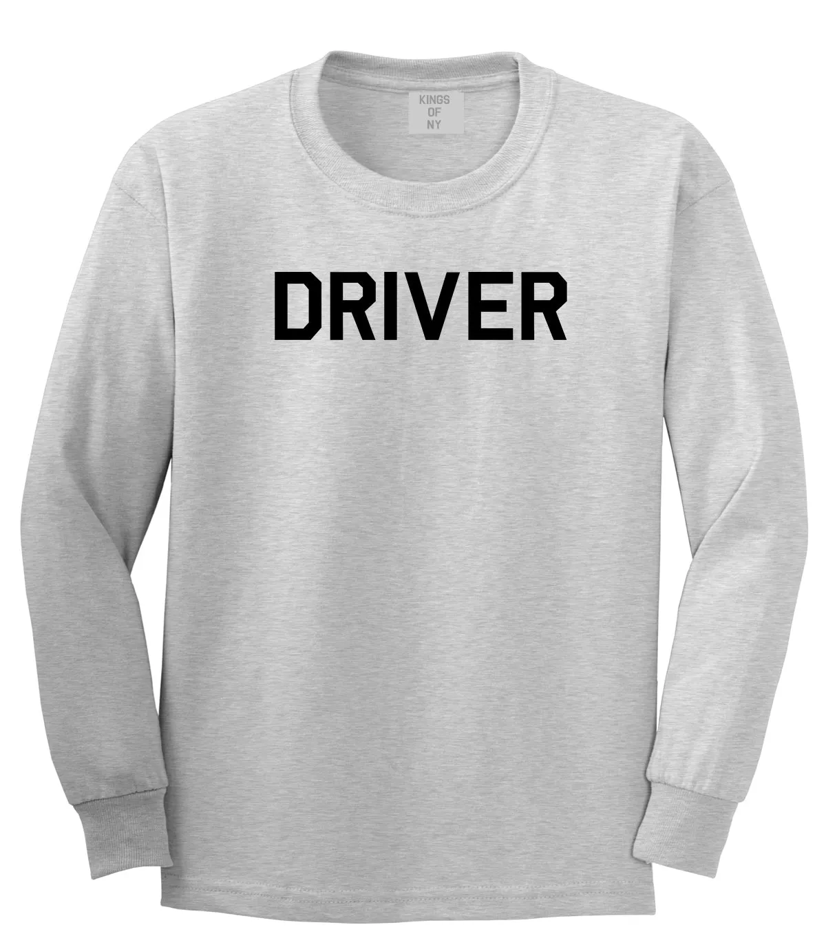 Driver Drive Mens Long Sleeve T-Shirt