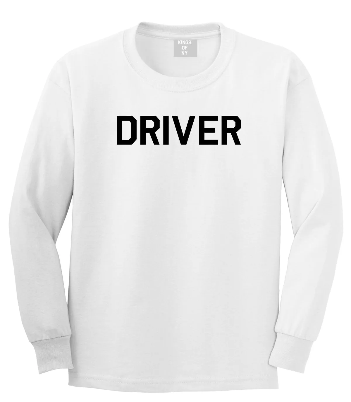 Driver Drive Mens Long Sleeve T-Shirt