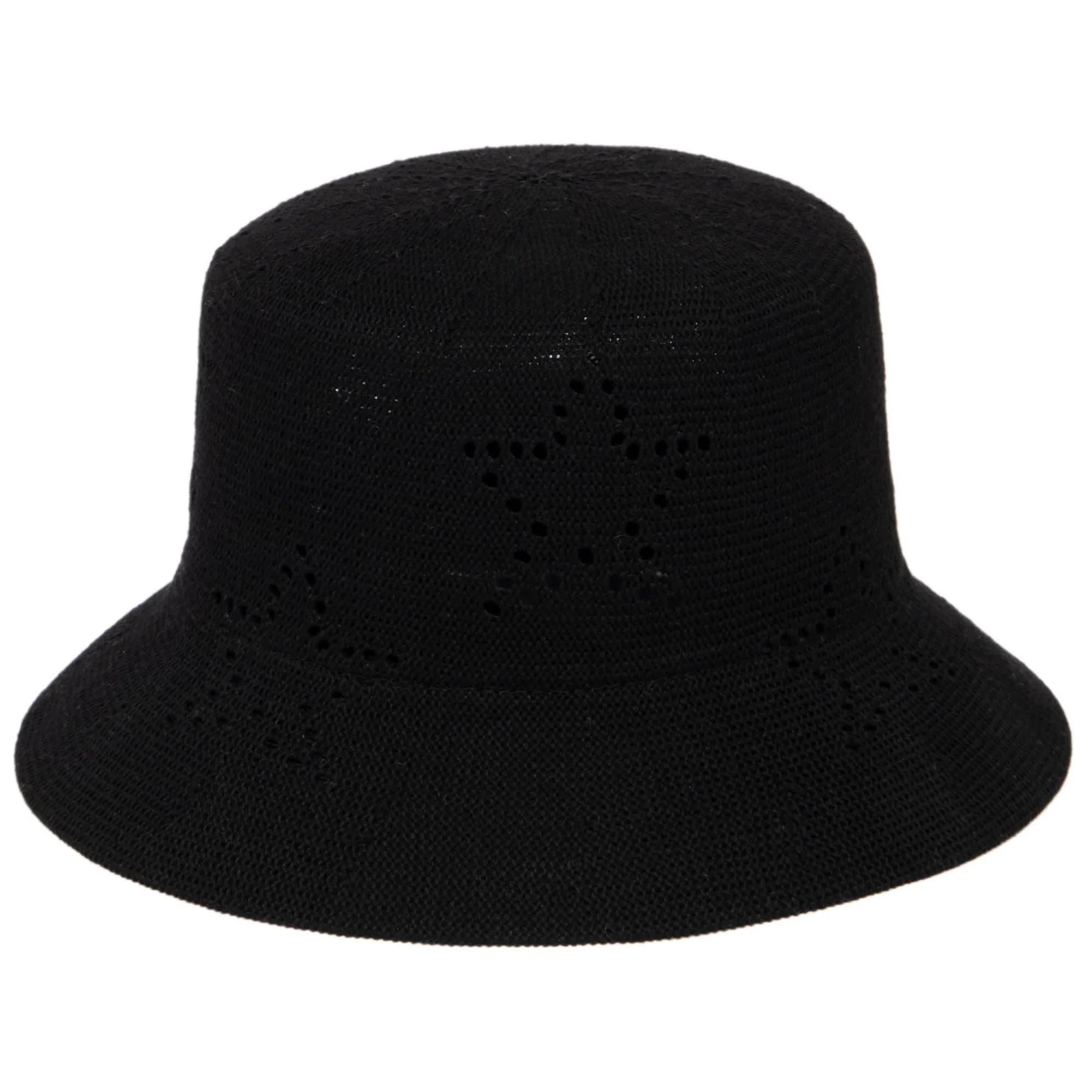 Eliza - Bucket Hat with Star Pointelle Details