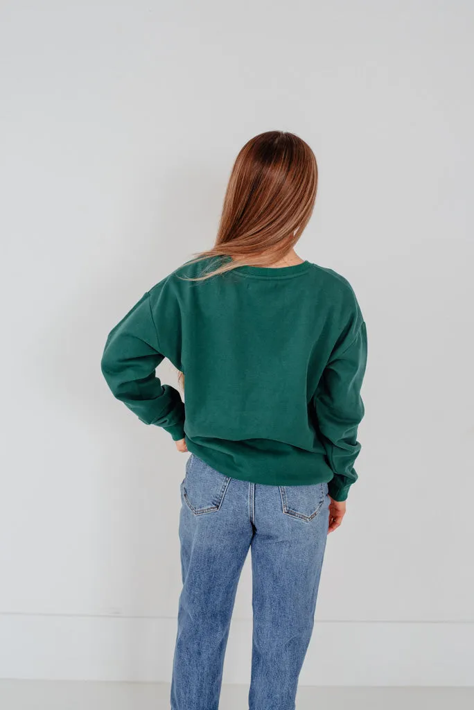 Evergreen Pullover-Green