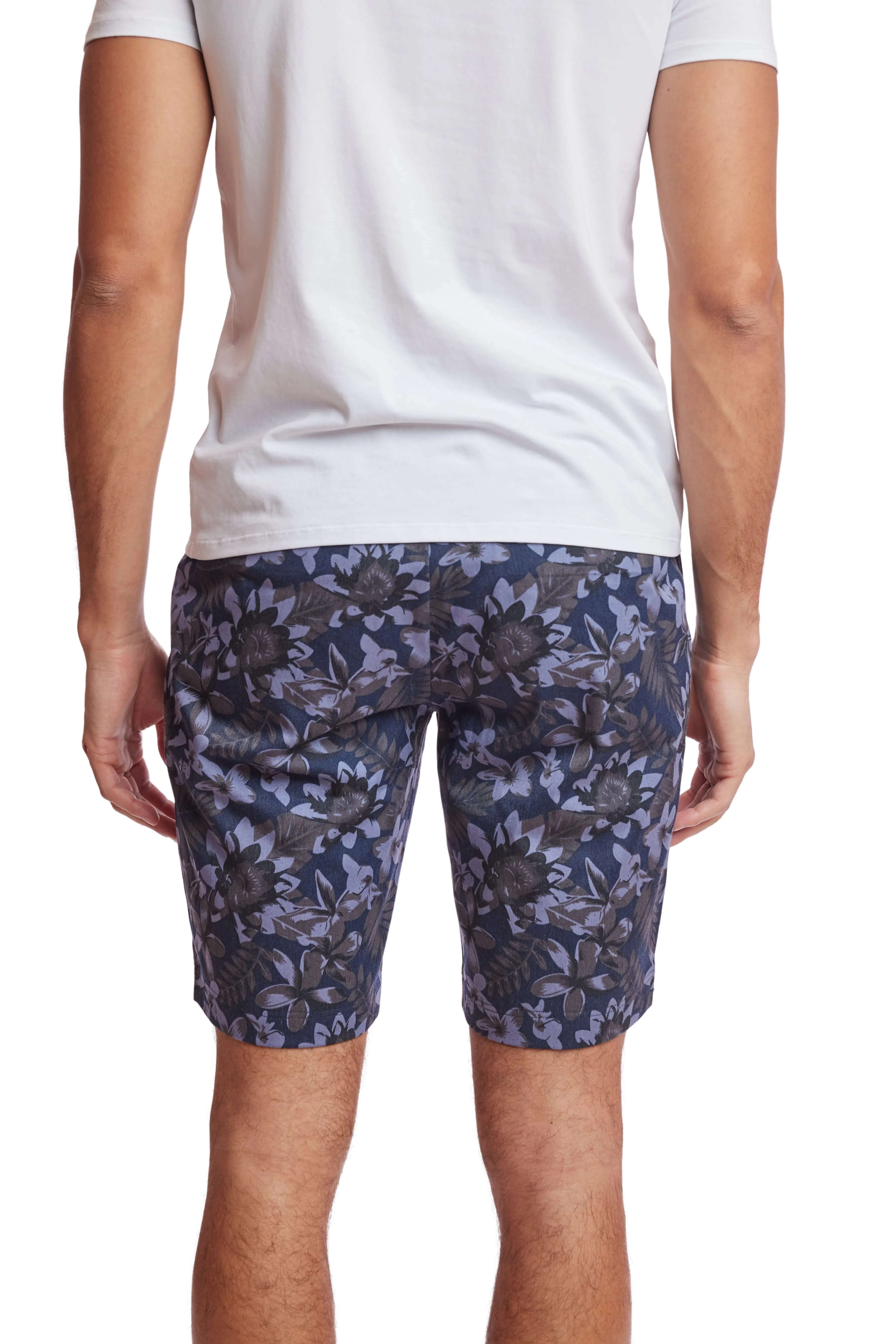 Felix Denim Shorts - slim - Light Blue Floral