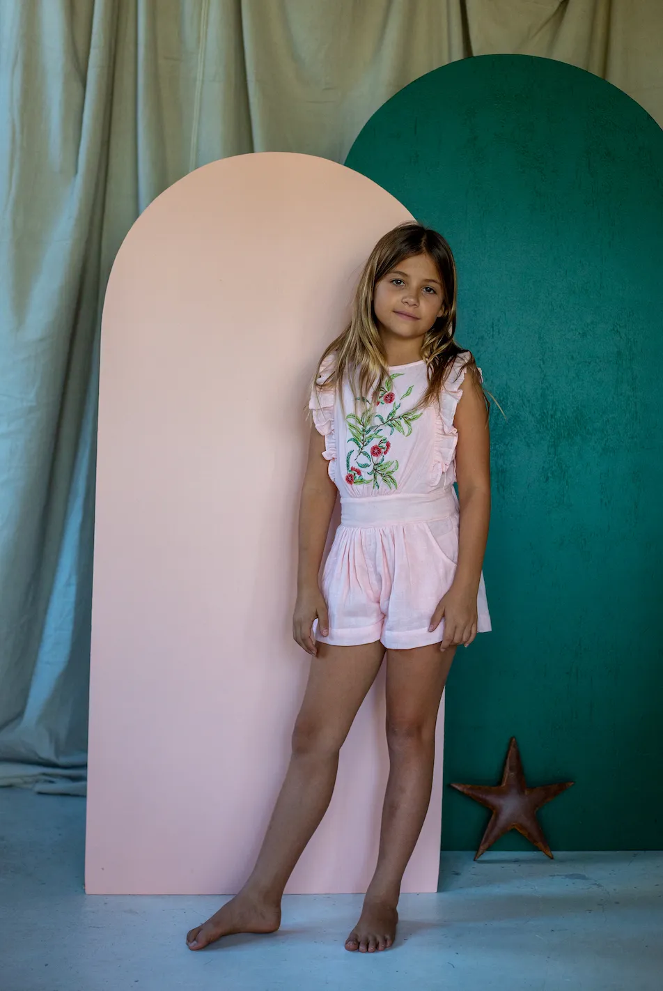 Festive Jumpsuit - Pink Candy