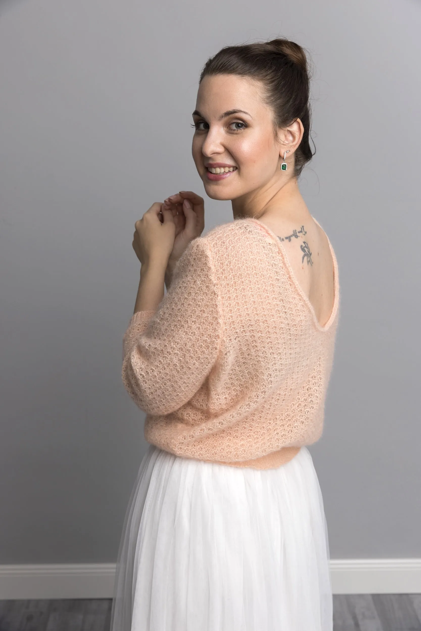 For You: Kuscheliges Mohair mit Seide für deinen Brautpullover