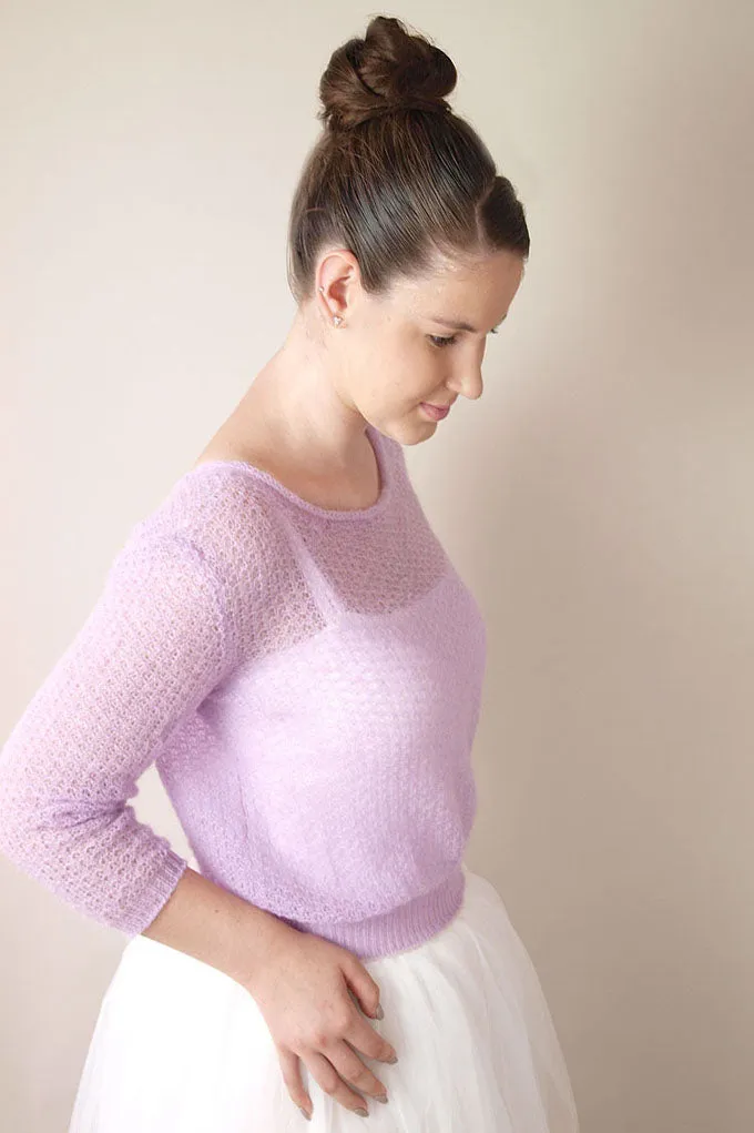 For You: Kuscheliges Mohair mit Seide für deinen Brautpullover