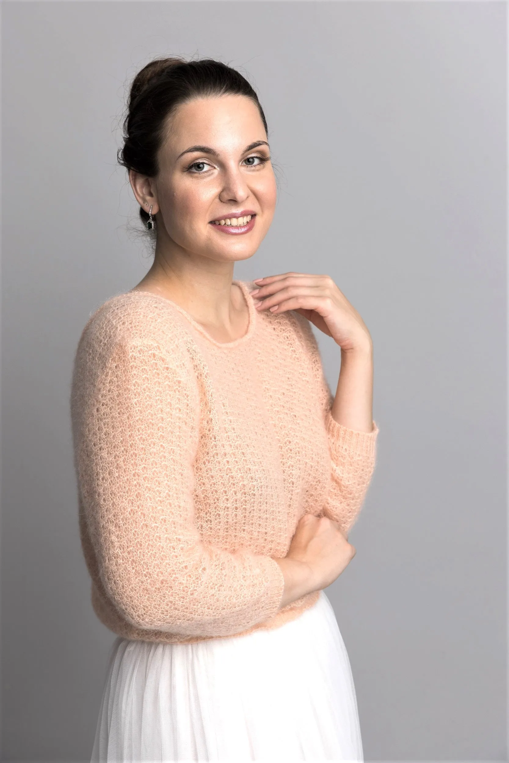 For You: Kuscheliges Mohair mit Seide für deinen Brautpullover