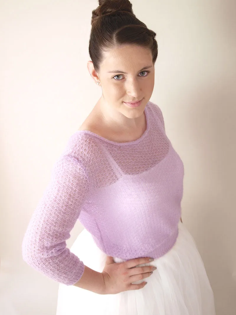 For You: Kuscheliges Mohair mit Seide für deinen Brautpullover