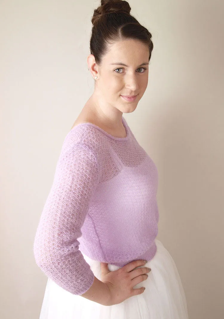 For You: Kuscheliges Mohair mit Seide für deinen Brautpullover