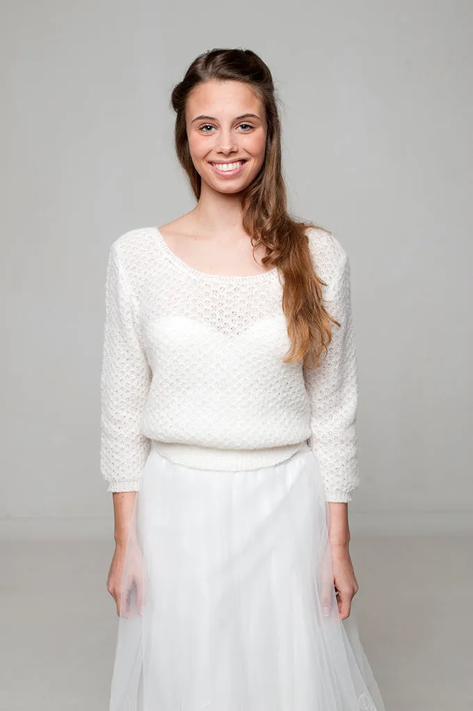 For You: Kuscheliges Mohair mit Seide für deinen Brautpullover