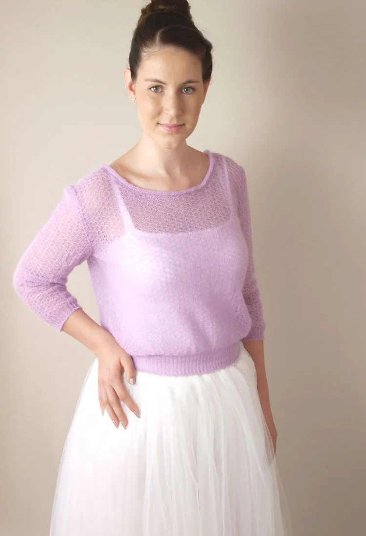 For You: Kuscheliges Mohair mit Seide für deinen Brautpullover