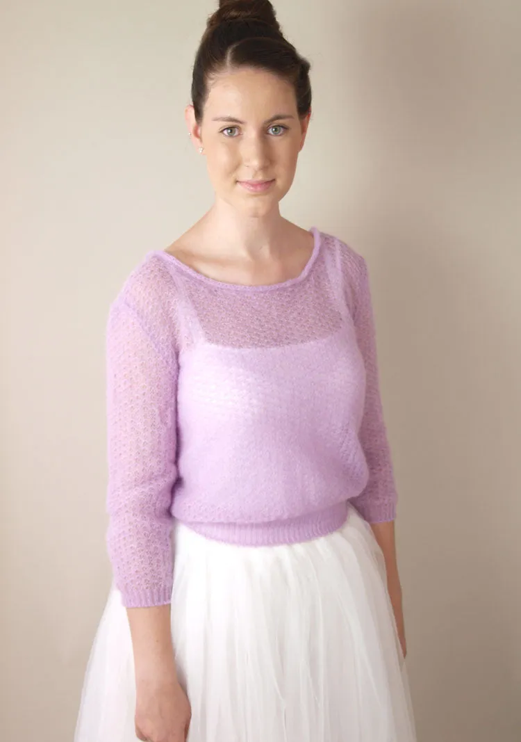 For You: Kuscheliges Mohair mit Seide für deinen Brautpullover