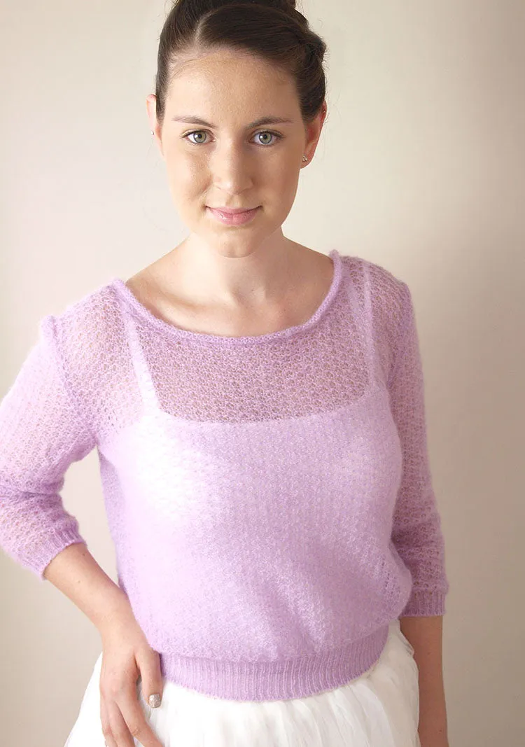 For You: Kuscheliges Mohair mit Seide für deinen Brautpullover